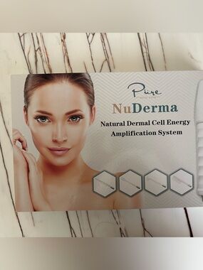 High frequency wand NuDerma Facial Dermal Cell Energy System - White